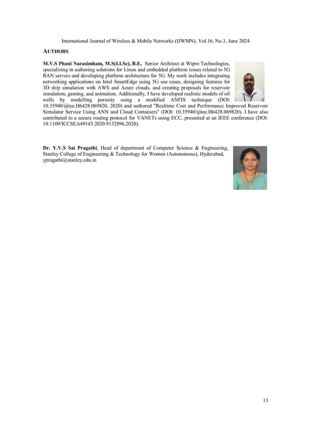 Modified O-RAN 5G Edge Reference Architecture using RNN | PDF