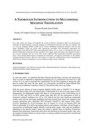 A Thorough Introduction to Multimodal Machine Translation | PDF