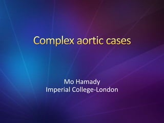 Mo Hamady
Imperial College-London
 