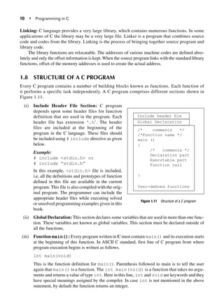 Programming In C Third Edition Kamthane Ashok N | PDF