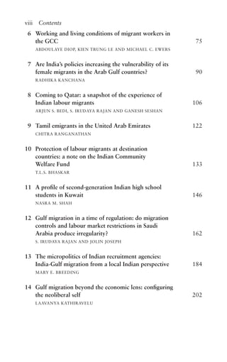 India Migration Report 2016 Gulf Migration S Irudaya Rajan | PDF