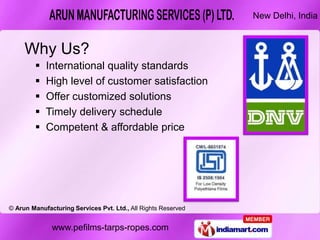 LDPE Film by Arun Manufacturing Services Pvt. Ltd. Behror