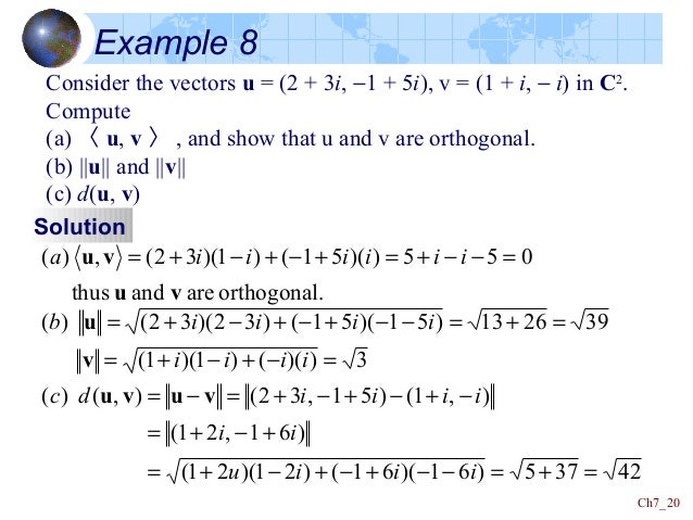 1639 vector-linear algebra