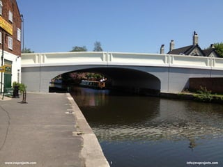 www.rssprojects.com 1 info@rssprojects.com
CONCRETE REPAIRS AND COATINGS TO LONDON ROAD BRIDGE
CLIENT: WARRINGTON BOROUGH COUNCIL
 