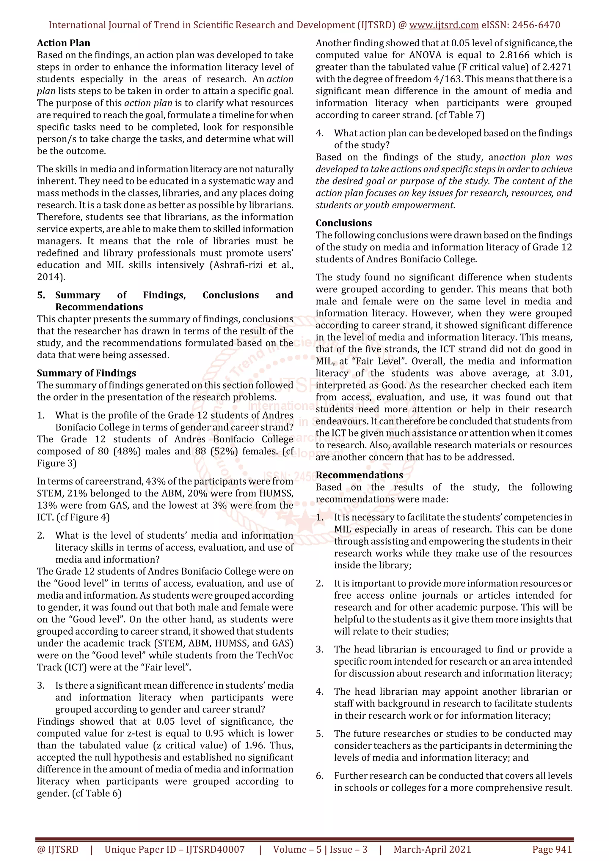Media and Information Literacy Skills of Senior High School Students of ...