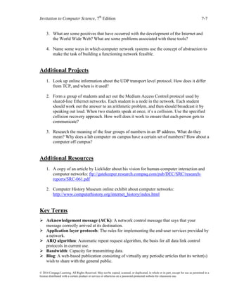 Invitation to Computer Science 7th Edition Schneider Solutions Manual | PDF