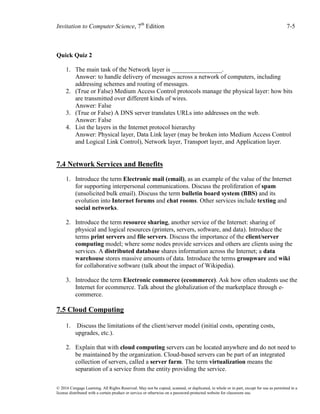 Invitation to Computer Science 7th Edition Schneider Solutions Manual | PDF