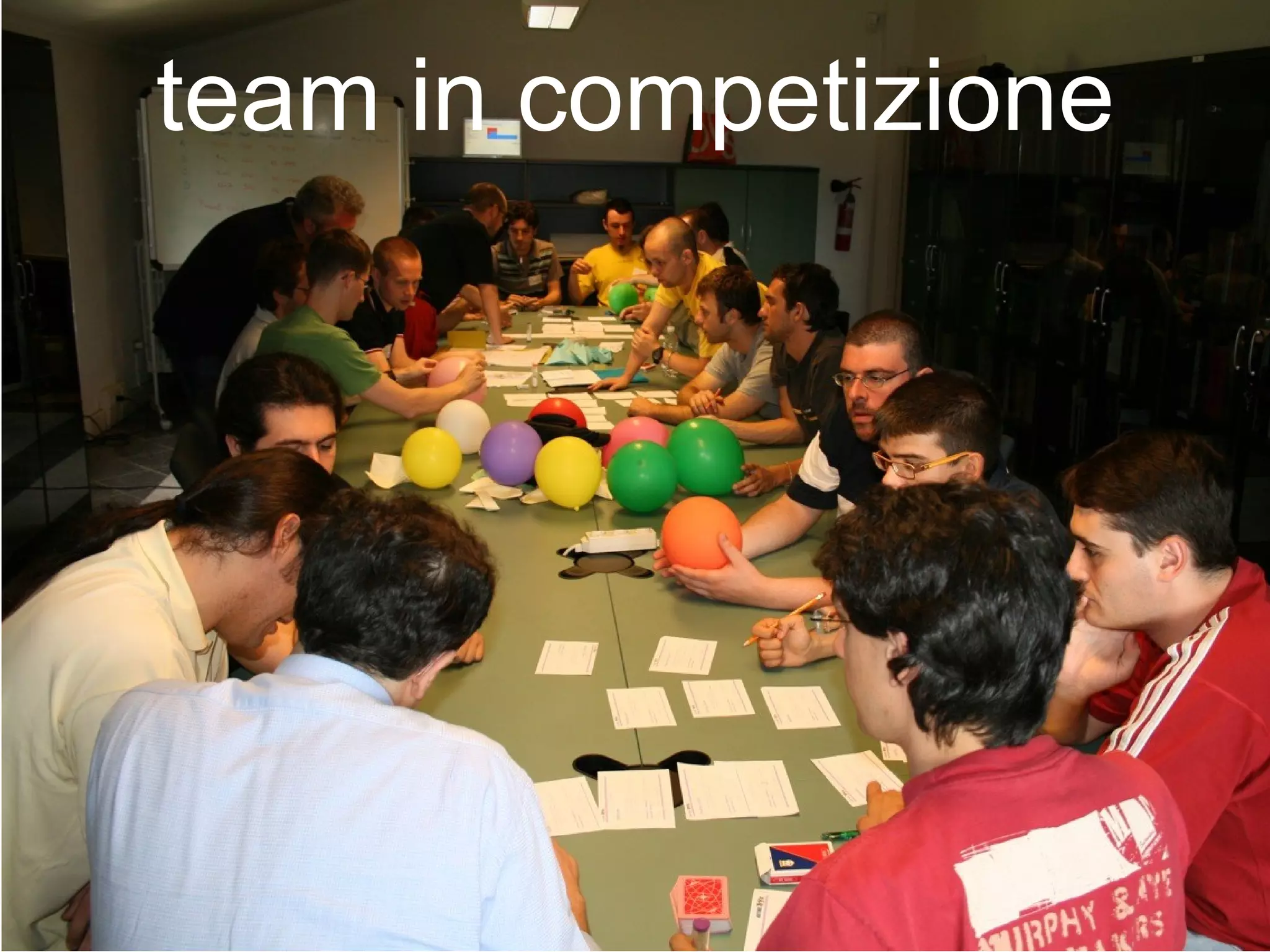 team in competizione