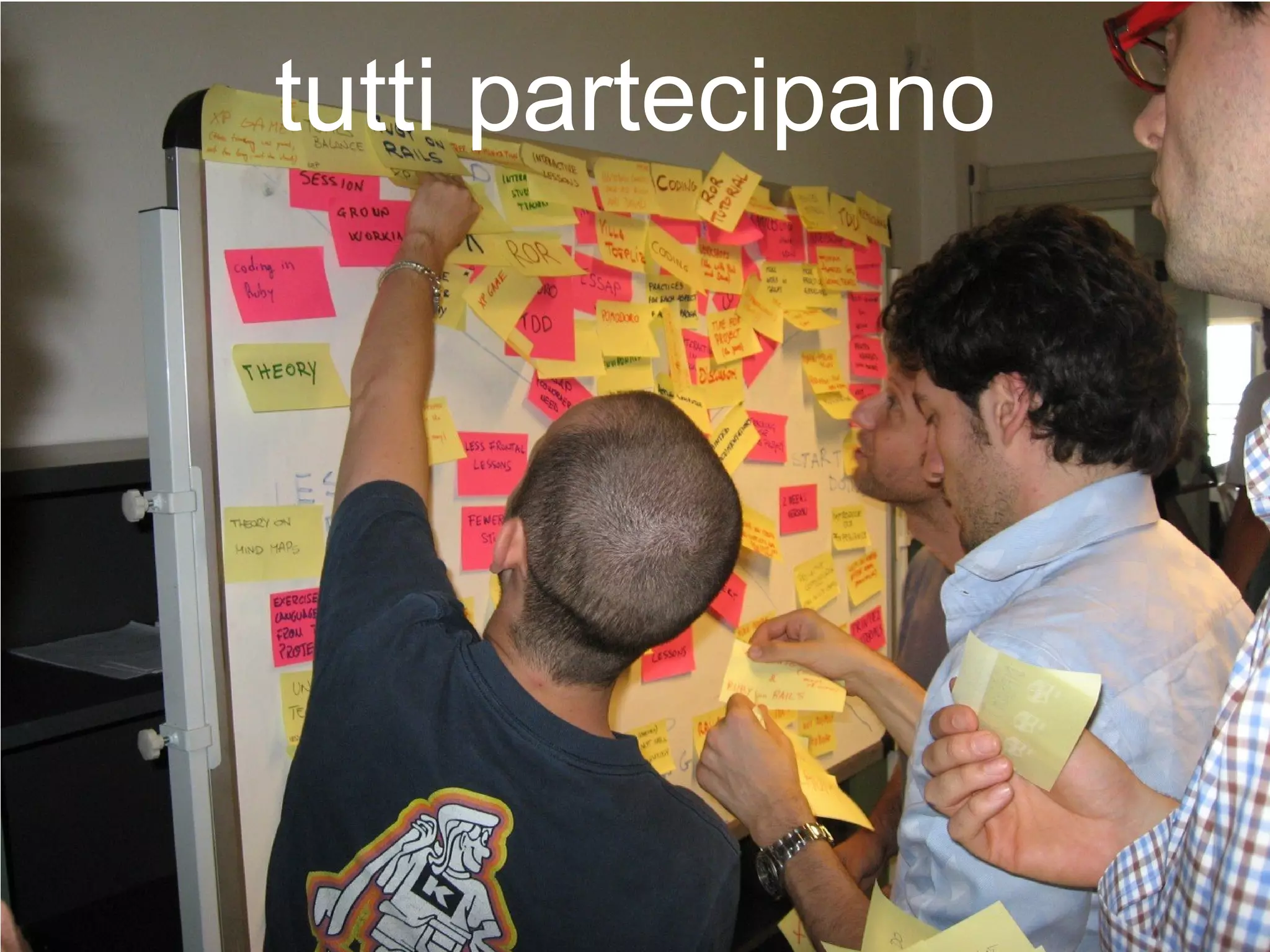 tutti partecipano