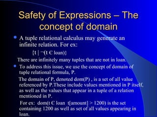 1643 y є r relational calculus-1 | PPT