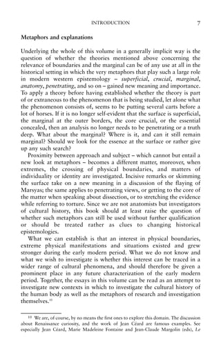 Bodily Extremities Preoccupations With The Human Body In Early Modern ...