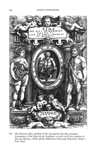 Bodily Extremities Preoccupations With The Human Body In Early Modern ...
