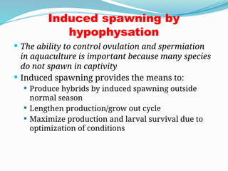 Comprehensive Guide to Induced Fish Breeding and Reproduction ...