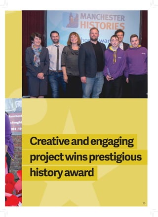 25
Creativeandengaging
projectwinsprestigious
historyaward
 