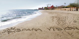  #EspañaVisión en la playa