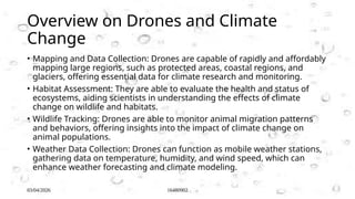 The Role of Drones in Climate Change Monitoring and Environmental ...