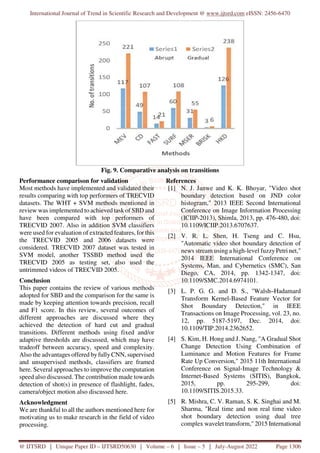 Comparative Study of Different Video Shot Boundary Detection Techniques ...