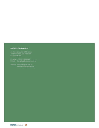 Estudo sobre o Potencial de Geração de Energia a partir de Resíduos de Saneamento (lixo, esgoto),
                  visando incrementar o uso de biogás como fonte alternativa de energia renovável




                                                                         ARCADIS Tetraplan 44
 