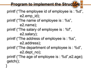 structure and union | PPT