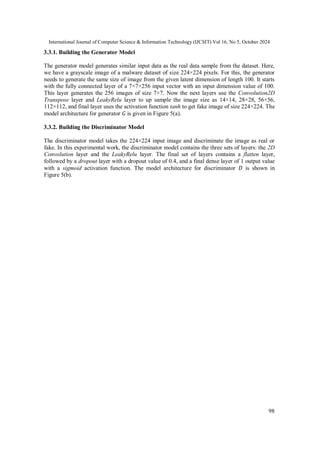 Malware Detection and Classification using Generative Adversarial ...