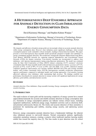A Heterogeneous Deep Ensemble Approach for Anomaly Detection in Class ...