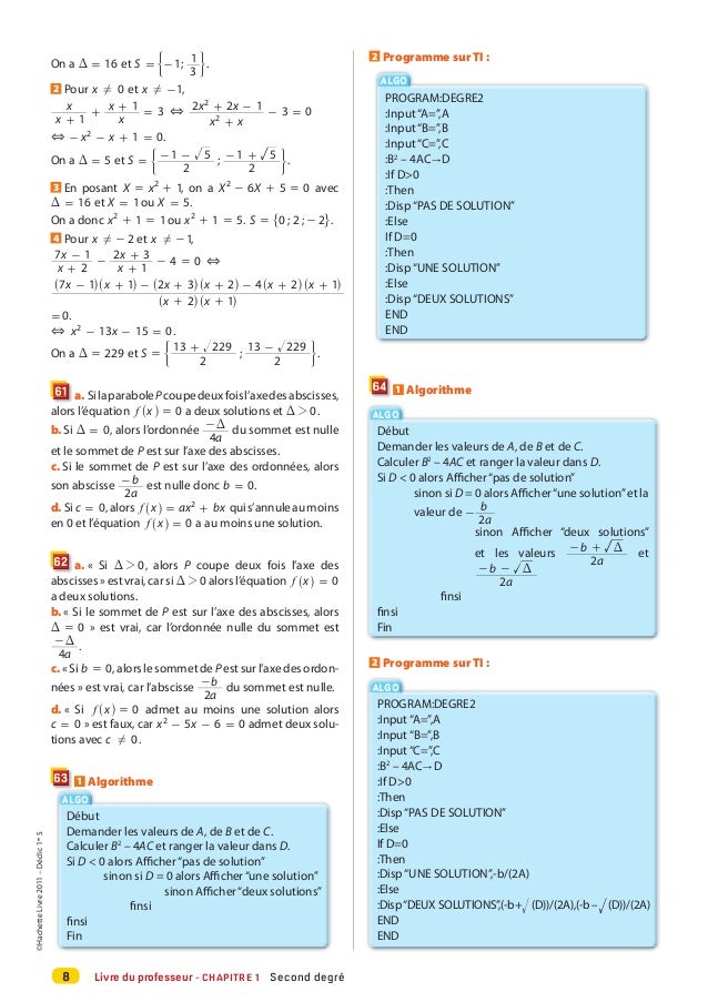 Hyperbole maths seconde corrig 2014 pdf