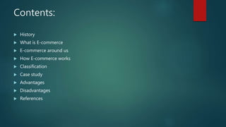 e commerce business models | PPTX