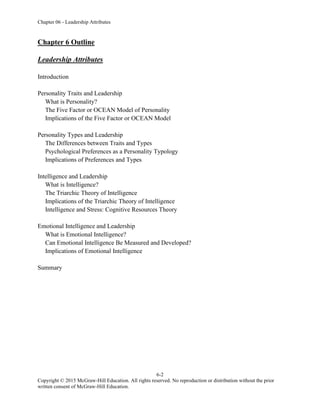 Leadership Enhancing the Lessons of Experience 8th Edition Hughes ...