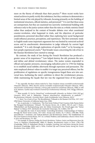 The State Versus The People Revolutionary Justice In Russias Civil War ...