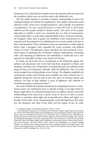 The State Versus The People Revolutionary Justice In Russias Civil War ...