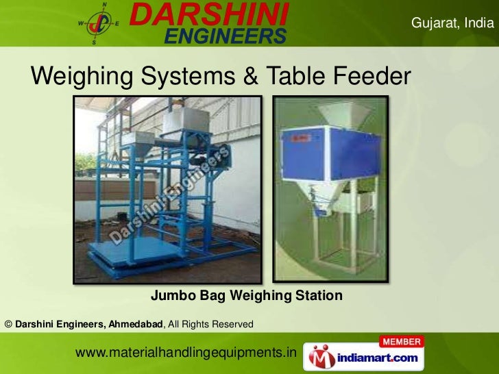 Material Handling Equipment By Darshini Engineers, Ahmedabad