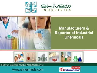 Manufacturers & Exporter of Industrial Chemicals 