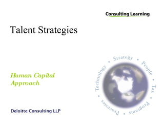 Talent Strategies Human Capital Approach 