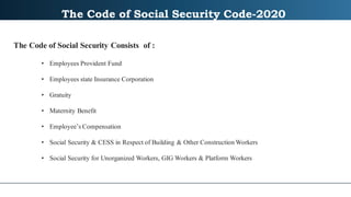 Social Security Code 2020 India - NEW Labour Codes - Preparing for Change.pdf