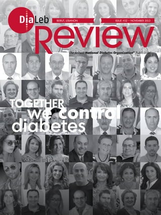 Together
we control
diabetes
 