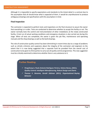construction input’s problems that decrease its... 1661351047Unit 8 1060-V1 Quality Control during Construction.pdf