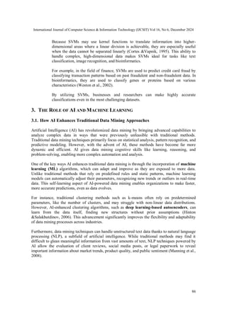 Unveiling Patterns: Advanced Data Mining Techniques for Accurate ...