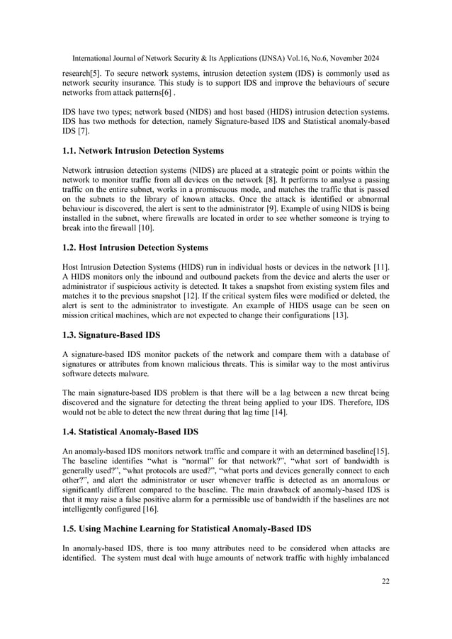 IMPROVING INTRUSION DETECTION SYSTEM USING THE COMBINATION OF NEURAL ...