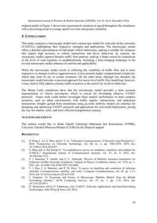 A Monte-Carlo Analysis between a Microscopic Model and a Mesoscopic ...