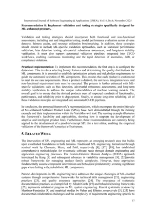 INTELLIGENCE AS A FEATURE: MODELING ML IN SOFTWARE PRODUCT LINES | PDF
