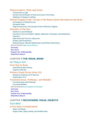 Comprehensive Guide to Sensation and Perception: Visual and Auditory ...