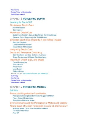 Comprehensive Guide to Sensation and Perception: Visual and Auditory ...