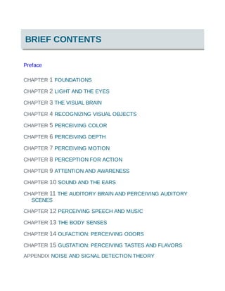 Comprehensive Guide to Sensation and Perception: Visual and Auditory ...