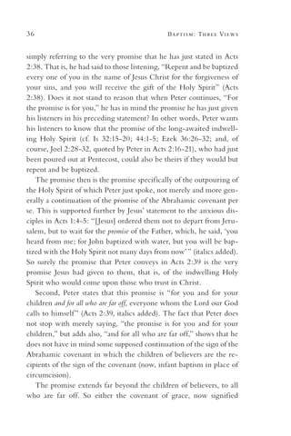 Baptism Three Views David F Wright Editor | PDF