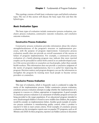 Practical Program Evaluation Theorydriven Evaluation And The Integrated ...