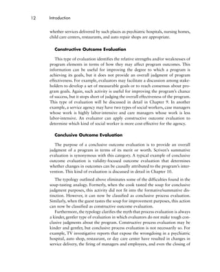 Practical Program Evaluation Theorydriven Evaluation And The Integrated ...