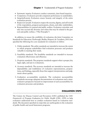 Practical Program Evaluation Theorydriven Evaluation And The Integrated ...