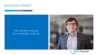 Walter had a multitasking problem
Futureworks
emerges
out
of
the
fission
of
a
larger
partnership
Walter
wants
to
step
back...