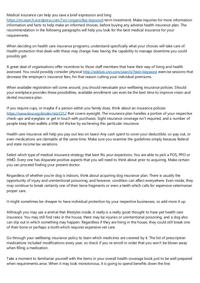 how to get medical insurance fast