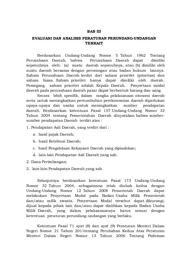Contoh Naskah Akademik Perda Lingkungan Hidup Pdf Berbagai Naskah
